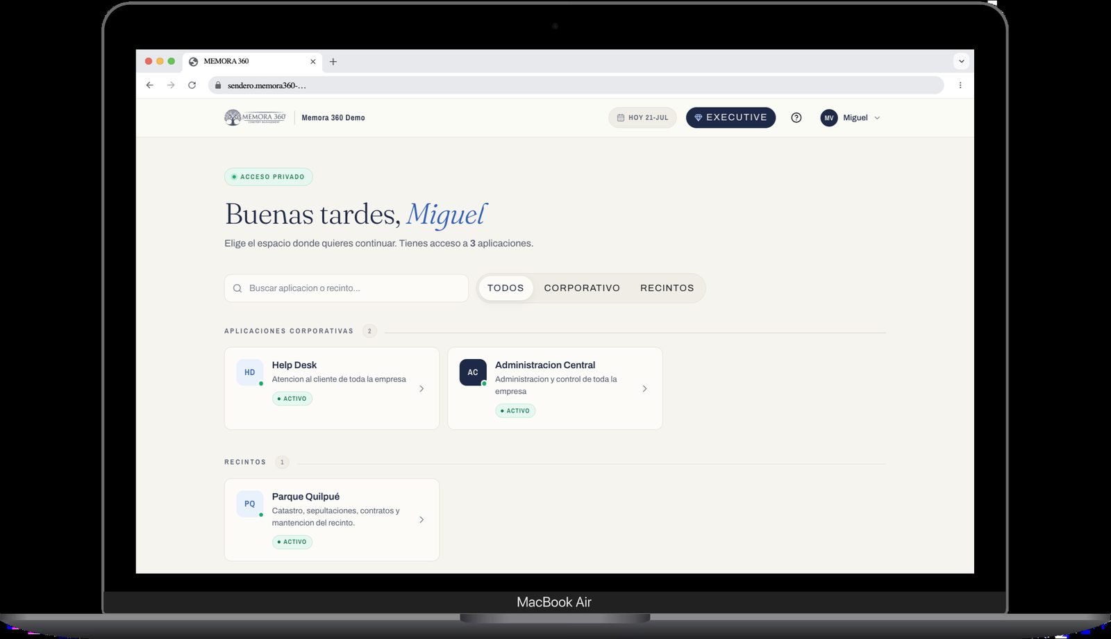 Welcome Page